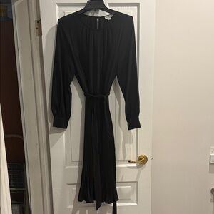 Calvin Klein Black Long Sleeve Dress